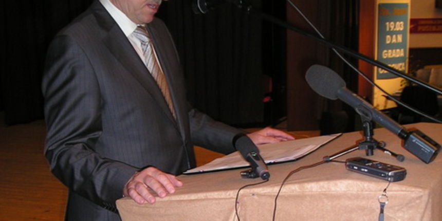 Ante Župan – gradonačelnik Obrovca (foto: S.Klarica) Ante Župan – gradonačelnik Obrovca (foto: S.Klarica)