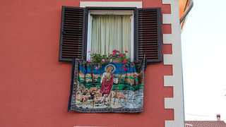 Arbanasi: Procesija povodom blagdana Tijelova 19. lipnja 2014.  foto: Bernard Kotlar