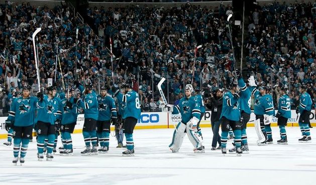 San Jose Sharks, foto: NHL Public Relations ‏@PR_NHL