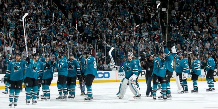 San Jose Sharks, foto: NHL Public Relations ‏@PR_NHL