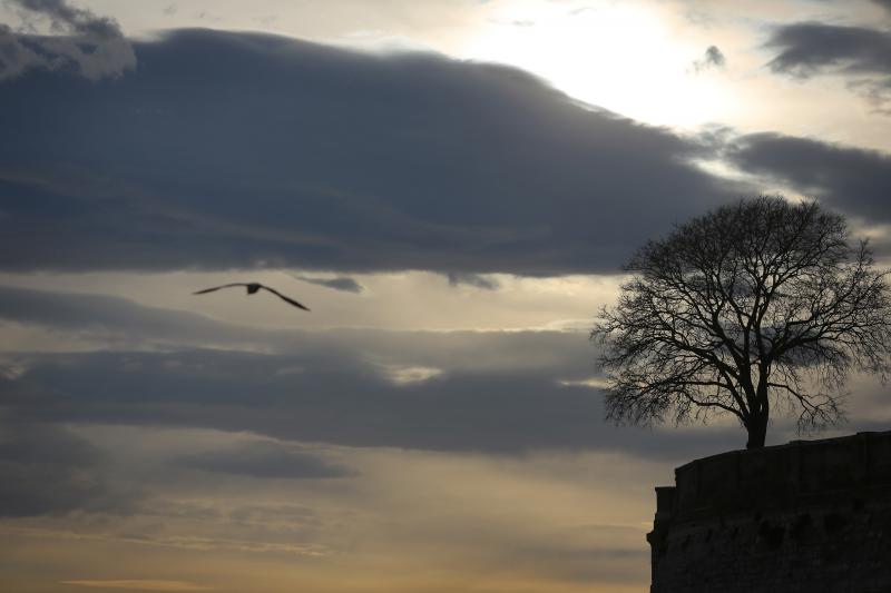 Predvečerje u Zadru 6. ožujka 2014.  Foto: Filip Brala/PIXSELL