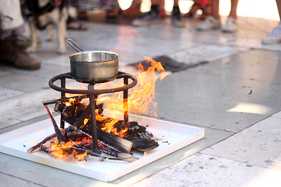 Performance Enia Meštrovića (foto:Saša Čuka)