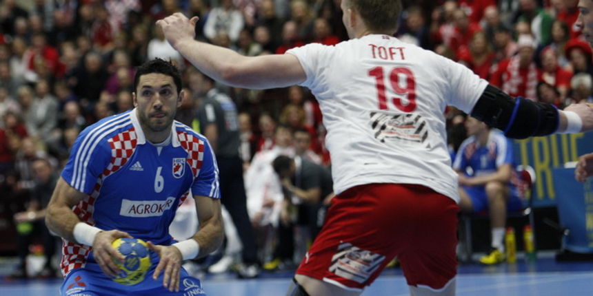 Malmo, 200111. Malmo Arena. 22. Svjetsko rukometno prvenstvo, utakmica izmedju Hrvatske i Danske. Na fotografiji: Blazenko Lackovic. Foto: Ante Cizmic / CROPIX Malmo, 200111. Malmo Arena. 22. Svjetsko rukometno prvenstvo, utakmica izmedju Hrvatske i Danske. Na fotografiji: Blazenko Lackovic. Foto: Ante Cizmic / CROPIX