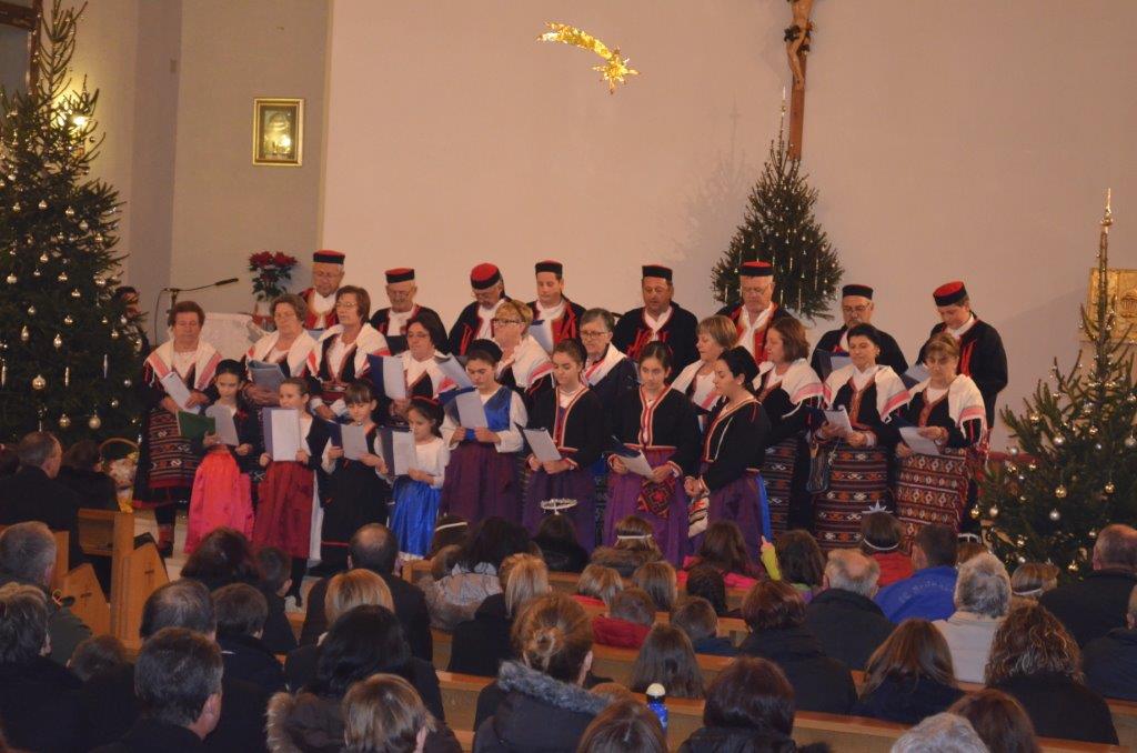 Humanitarni božićni koncert u Zemuniku 2. siječnja 2016.