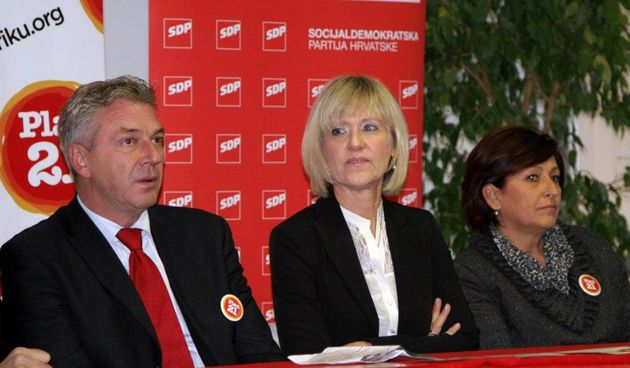 Kukuriku koalicija na skupu u Galovcu