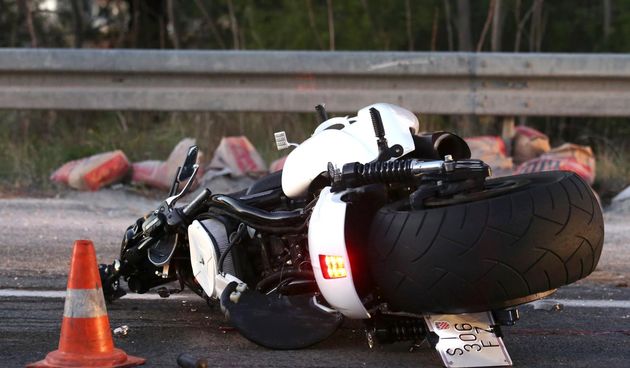 Motocikl, prometna nesreća