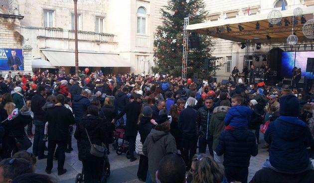 Ivan Zak doček nove godine za najmlađe