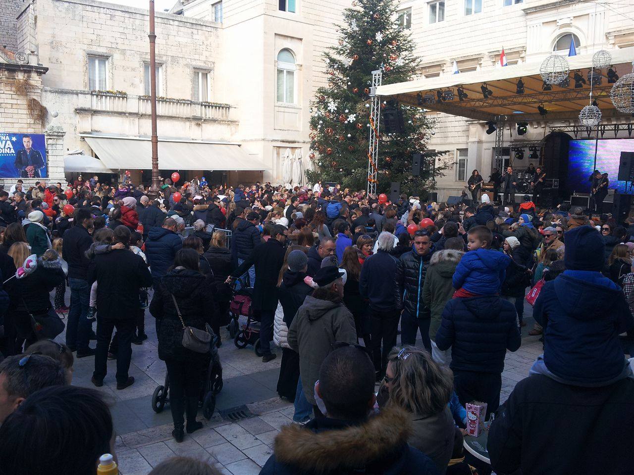 Ivan Zak doček nove godine za najmlađe