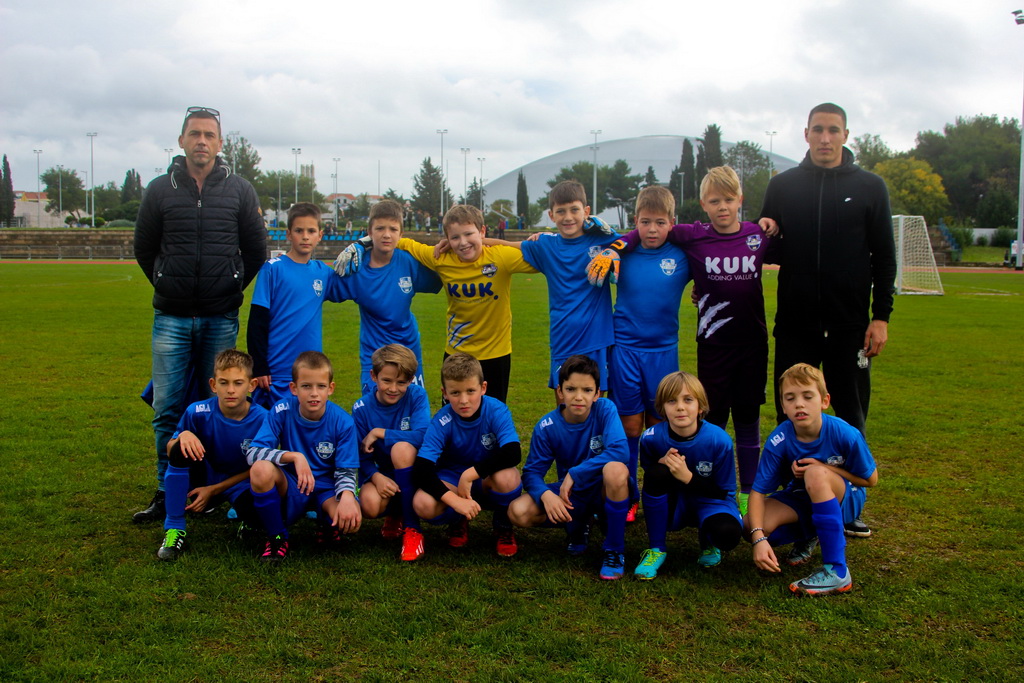 Nogometno druženje tića Zare i splitskog Hajduka