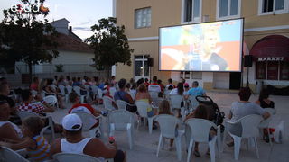 Bibinje: Navijanje za Vatrene i fešta nakon pobjede nad Rusijom