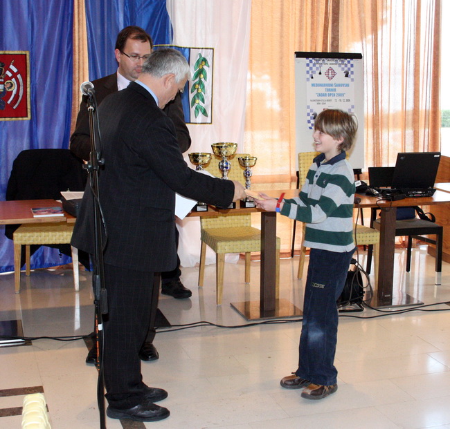 Zadar Open 2009: Podjela priznanja i pehara