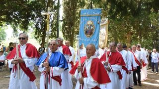Visovac: Svečano misno slavlje povodom blagdana Gospe od Anđela, Photo: Hrvoje Jelavic/PIXSELL