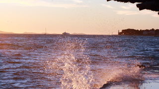 Tramontana u Zadru 31. kolovoza 2010.