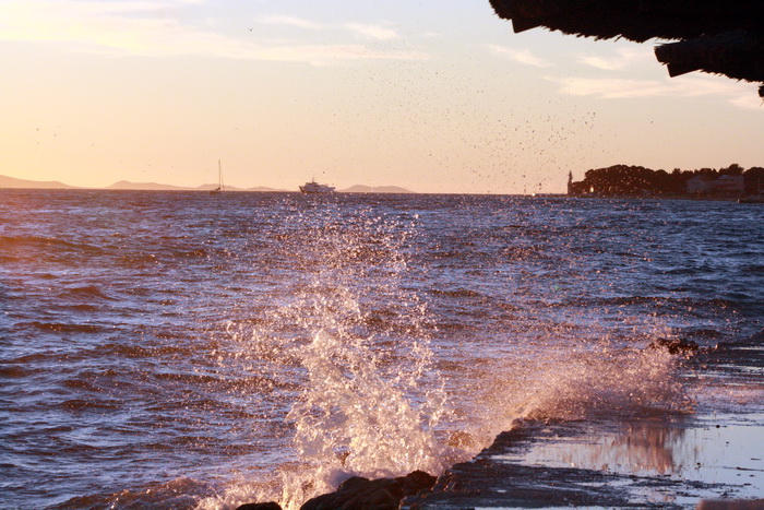 Tramontana u Zadru 31. kolovoza 2010.