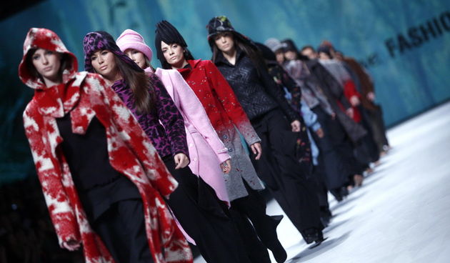 Zagreb, 110311.
Veceras je na Zagrebackom velesajmu odrzana prva vecer modne revije Dove Fashion.Hr.
Revija ce trajati do nedjelje 13.03.
Revija na slici: TAJA.
Foto: Neja Markicevic / CROPIX