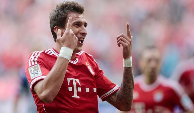 Mario Mandžukić, foto: fcbayern.telekom.de