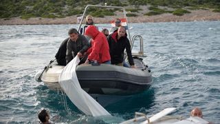 Ministra Hajdaša Dončića i posadu spašavali iz prevrnutog broda na regati Latinsko idro, Photo: Duško Jaramaz/PIXSELL