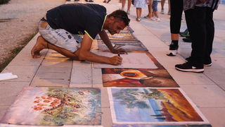 Večernji đir po zadarskoj rivi. Foto: Leo Banić