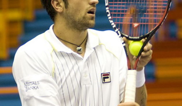 Janko Tipsarevic (Srb), PBZ Zagreb Indoors, 25.2.2008.
