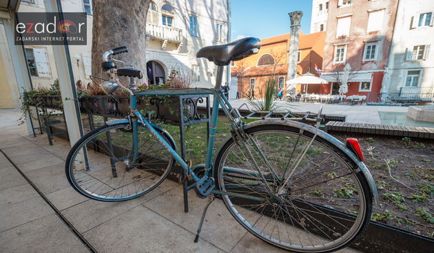 Đir po gradu, subotnja špica 13. siječnja 2018. Bicikla, Kolona