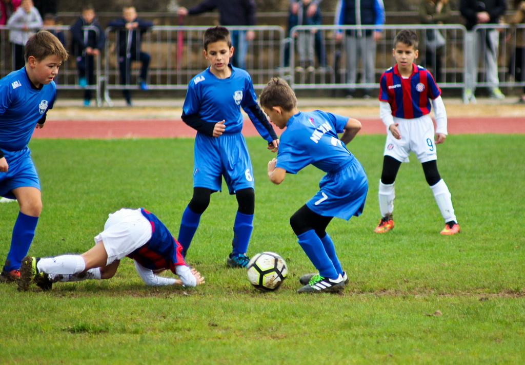 Nogometno druženje tića Zare i splitskog Hajduka