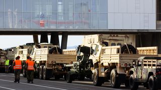 U Gaženicu dopremljena vojna oprema i sredstva za vježbu Immediate Response 21 U Gaženicu dopremljena vojna oprema i sredstva za vježbu Immediate Response 21