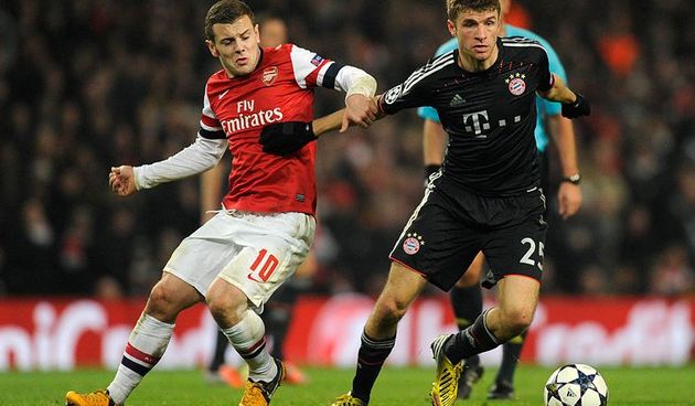 Jack Wilshere (Arsenal – Bayern), foto: fcbayern.telekom.de