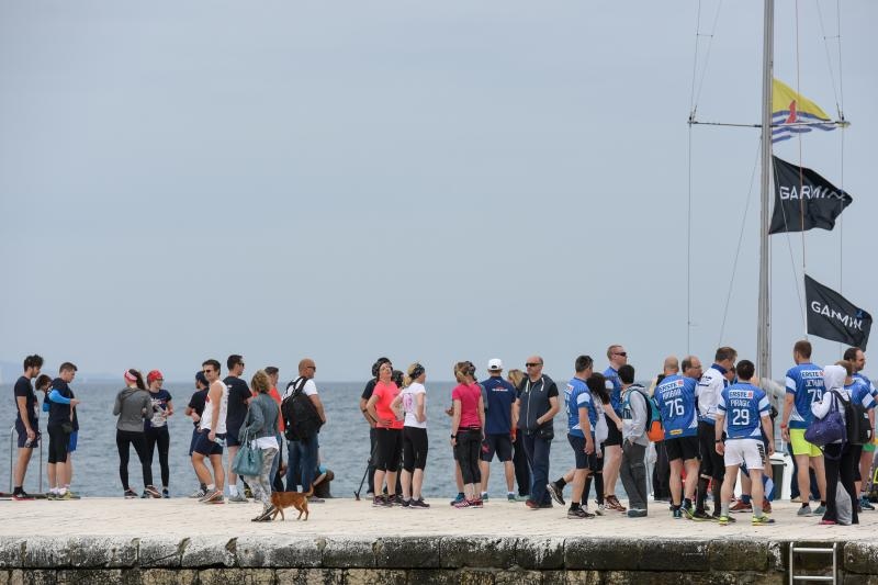 Zadar: Okupljanje natjecatelja prije sportske utrke Wings for life world run 2015., Photo: Dino Stanin/PIXSELL