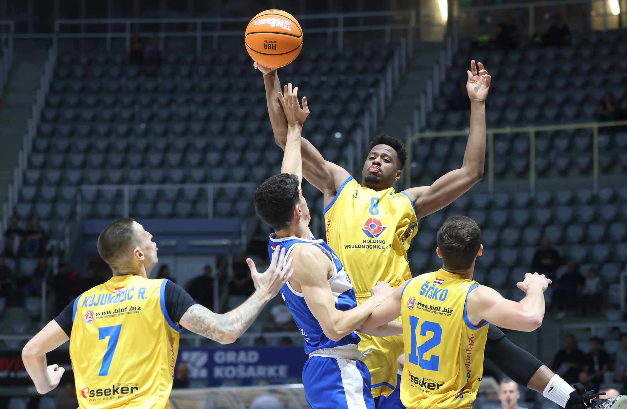 FavBet Premijer Liga, 4. kolo: KK Zadar – KK Vrijednosnice Osijek 75-63 FavBet Premijer Liga, 4. kolo: KK Zadar – KK Vrijednosnice Osijek 75-63