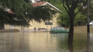 Poplava u bivšoj vojarni Franka Lisice