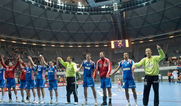 Zadar: Hrvatska-Slovacka 34-21, Foto: Sasa Cuka