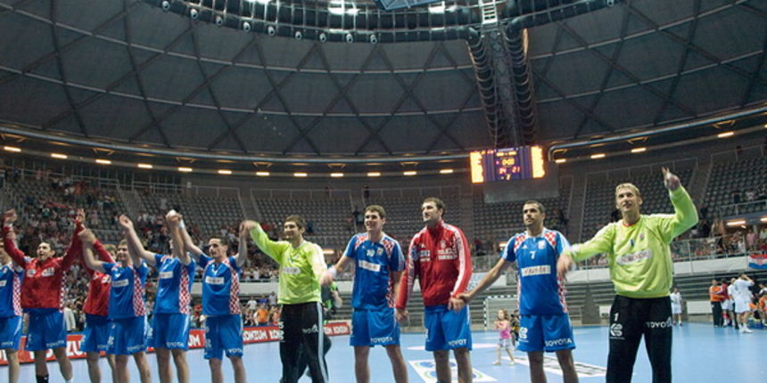 Zadar: Hrvatska-Slovacka 34-21, Foto: Sasa Cuka