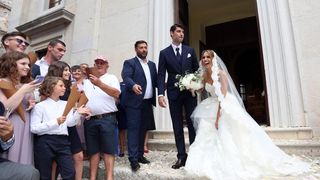 Vjenčanje Vedrana Čorluke i Franke Batelić u crkvi Pohođenja Blažene Djevice Marije sv. Elizabeti