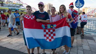 Veličanstven doček četvorice zadarskih Vatrenih Veličanstven doček četvorice zadarskih Vatrenih