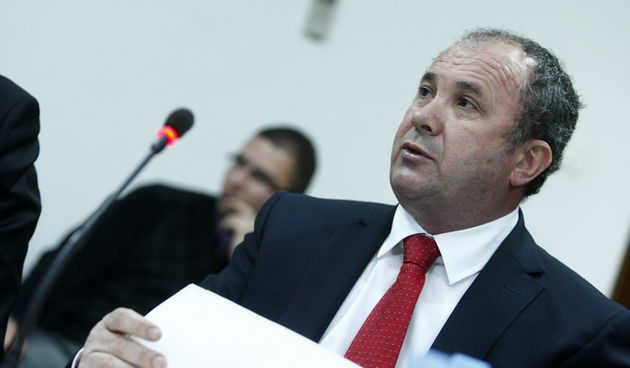 Split, 140311.
Sjednica gradskog vijeca.
Na fotografiji: gradonacelnik Zeljko Kerum.
Foto:Duje Klaric / CROPIX