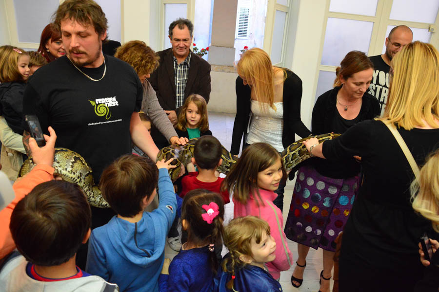 Otvorenje izložbe “Zmije – opasna ljepota”, foto: Iva Perinčić Otvorenje izložbe “Zmije – opasna ljepota”, foto: Iva Perinčić