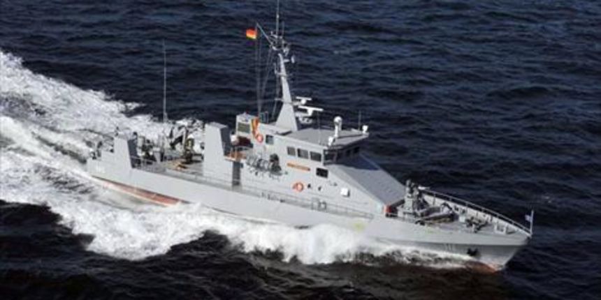 Fassmer, vojni brod, foto: SD Fassmer, vojni brod, foto: SD