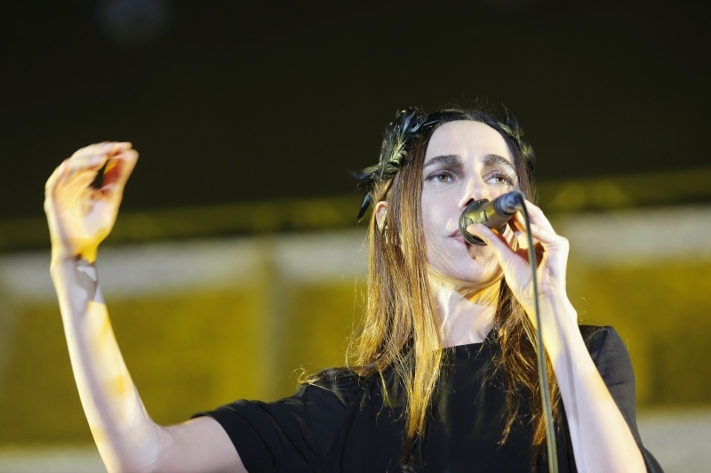 Na jezeru Jarun odrzan je zadnji dan InMusic festivala. Koncert grupe PJ Harvey. Photo: Tomislav Miletic/PIXSELL Na jezeru Jarun odrzan je zadnji dan InMusic festivala. Koncert grupe PJ Harvey. Photo: Tomislav Miletic/PIXSELL