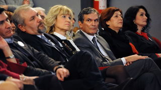 Zadar, 050413.
Veceras je u HNK Zadar odrzano predstavljanje liste koalicije SDP-HNS-HSU za Europski parlament. Na predstavljanju su govorili predsjednik SDP-a Zoran Milanovic, predsjednica HNS-a Vesna Pusic, predsjednik HSU-a Silvano Hrelja, te prvi na l Zadar, 050413.
Veceras je u HNK Zadar odrzano predstavljanje liste koalicije SDP-HNS-HSU za Europski parlament. Na predstavljanju su govorili predsjednik SDP-a Zoran Milanovic, predsjednica HNS-a Vesna Pusic, predsjednik HSU-a Silvano Hrelja, te prvi na l