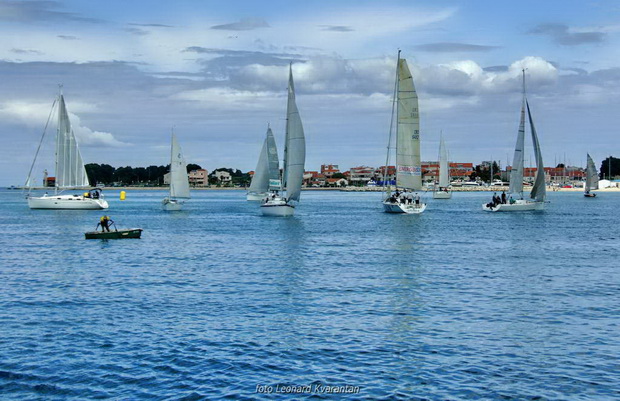 Zadarska regata 2014.  Foto: Leonard Kvarantan