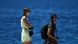 Ljetni šušur na zadarskoj rivi