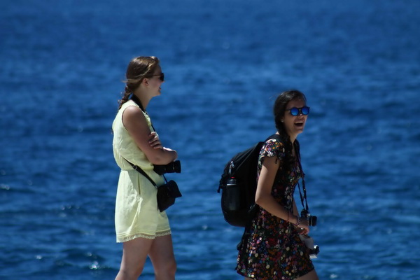 Ljetni šušur na zadarskoj rivi