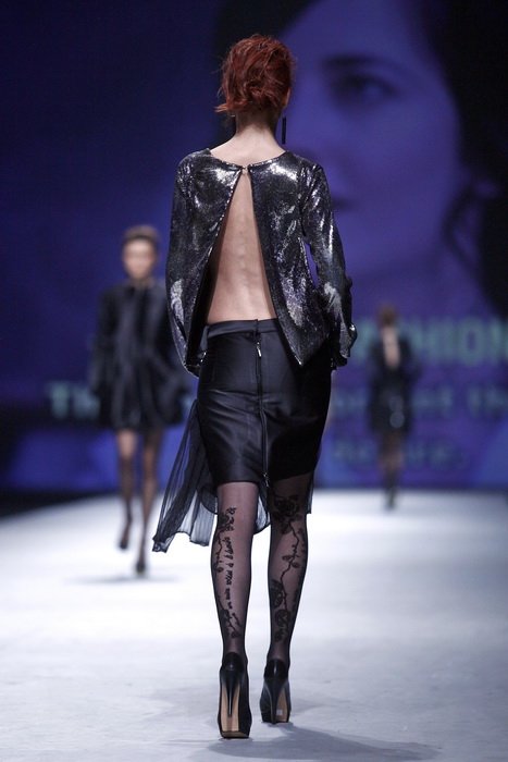 Zagreb, 120311.
Veceras je na Zagrebackom velesajmu odrzana druga vecer modne revije Dove Fashion.Hr.
Revije ce trajati do nedjelje 13.03.
Revija na slici: Robert Sever.
Foto: Neja Markicevic / CROPIX