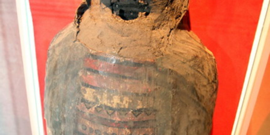 Egipatska mumija u Arheoloskom muzeju u Zadru