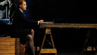 Zadar, 24.04.2013. snimio: Nenad Marčev 
dramska pretplata 
Kazalište PLAYDRAMA, Split 
Jeffrey Hatcher 
PICASSO 
redateljica: Nenni Delmestre 
igraju: Elvis Bošnjak, Lana Helena Hulenić 
Velika dvorana HNK Zadar