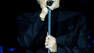 Zagreb, 211111.
Legendarni pjevac Tom Jones, odrzao je veceras koncert u Areni Zagreb u sklopu  Praise & Blame  europske turneje.
Foto: Neja Markicevic / CROPIX