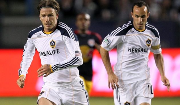 David Beckham i Landon Donovan, foto: mlssoccer.com