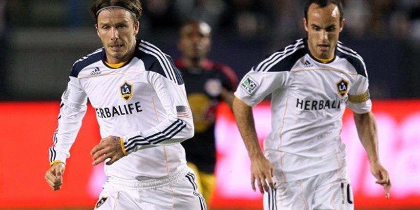 David Beckham i Landon Donovan, foto: mlssoccer.com