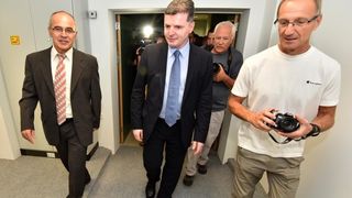 Ministar zdravlja dr. Dario Nakić predao je OB Zadar novi CT uredjaj vrijedan 5,5 milijuna kuna, ciju je nabavu osiguralo ministarstvo. Photo: Dino Stanin/PIXSELL Ministar zdravlja dr. Dario Nakić predao je OB Zadar novi CT uredjaj vrijedan 5,5 milijuna kuna, ciju je nabavu osiguralo ministarstvo. Photo: Dino Stanin/PIXSELL