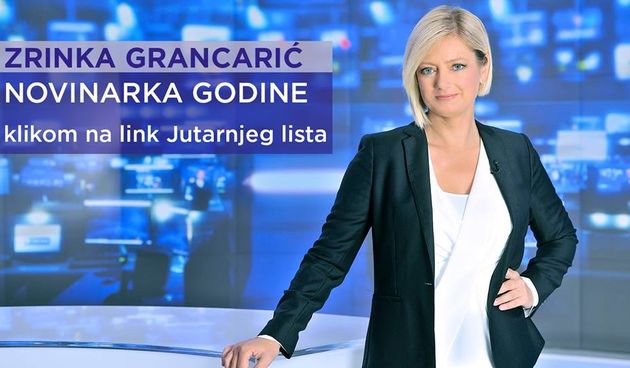 Zrinka Grancarić nominirana za TV novinarku godine po izboru Jutarnjeg lista